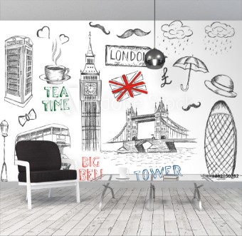 Picture of Set of England symbols